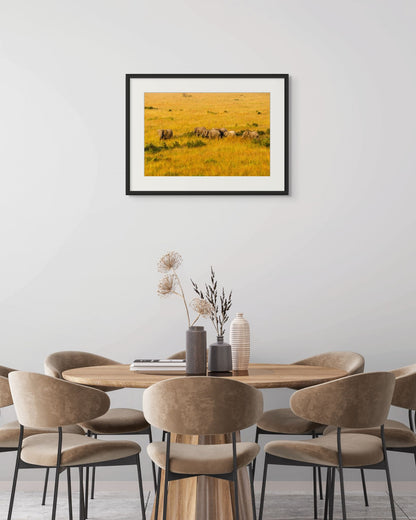 Morning Crossing, Kenya, 2018