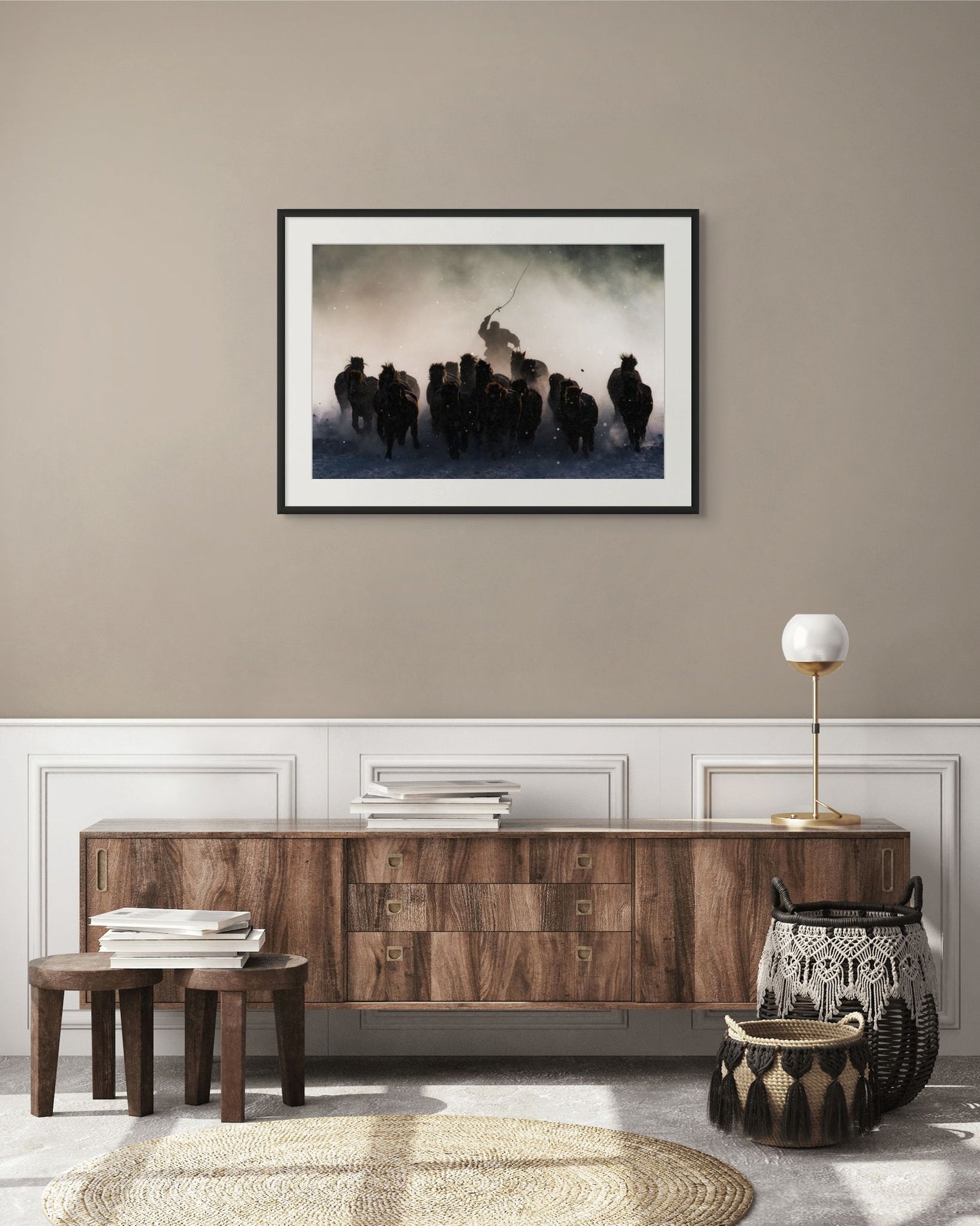 Winter Horseman, Inner Mongolia, 2015