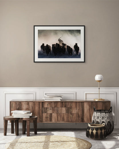 Winter Horseman, Inner Mongolia, 2015